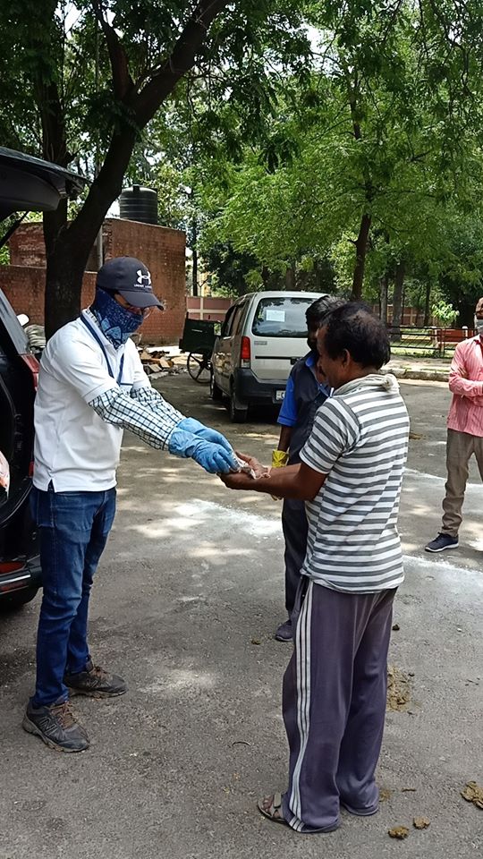 14th Distribution Drive at Sector 32,42,43,44,45,47,48,49,52 Chandigarh, Chandigarh on 19th May 2020 Drive Photo